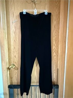 R&K Black Wide-Leg Women's Pants